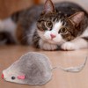 Cat Toy Mouse,Toy 12 Rabbit Fur Mice 14×10×4 12pcs Pet
