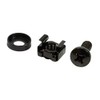 odedo 50x Screws M6 Mounting Kit Black Rack Screws Mounting