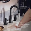 Moen Ronan Chrome Two-Handle Widespread Modern Bathroom Faucet, Valve Included,