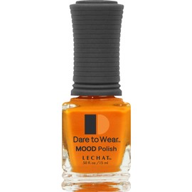 LECHAT Dare To Wear Mood Polish, Tangi Mango, 0.5 Ounce