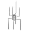 onlyfire Double Ended 8-Prong Rotisserie Fork, BBQ Grill Rotisserie Chicken