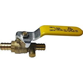 XFITTING 1/2" Pex Ball Valve with Drain, Full Port