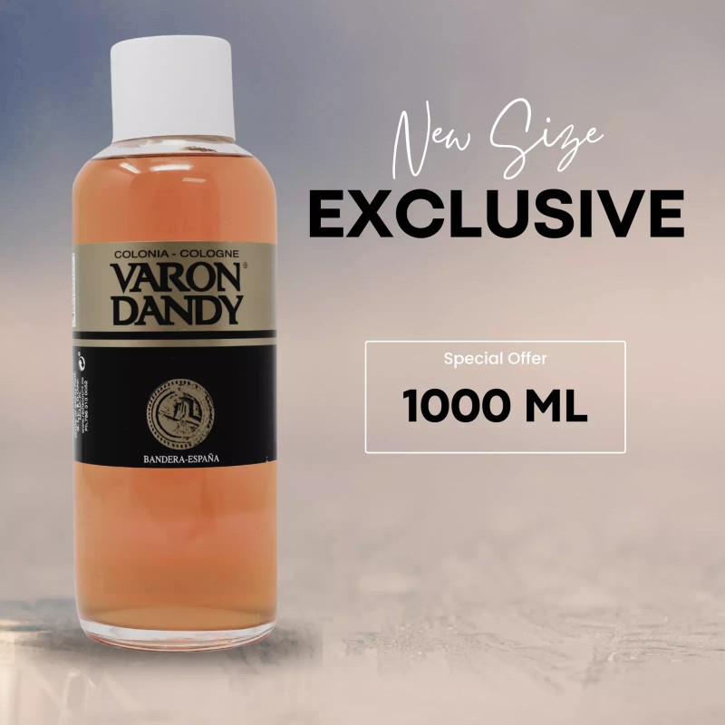 Varon Dandy Original Cologne for Men 33oz (1000ml) - Classic