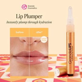 GrandeLIPS Hydrating Lip Plumper, Gloss, Barely There