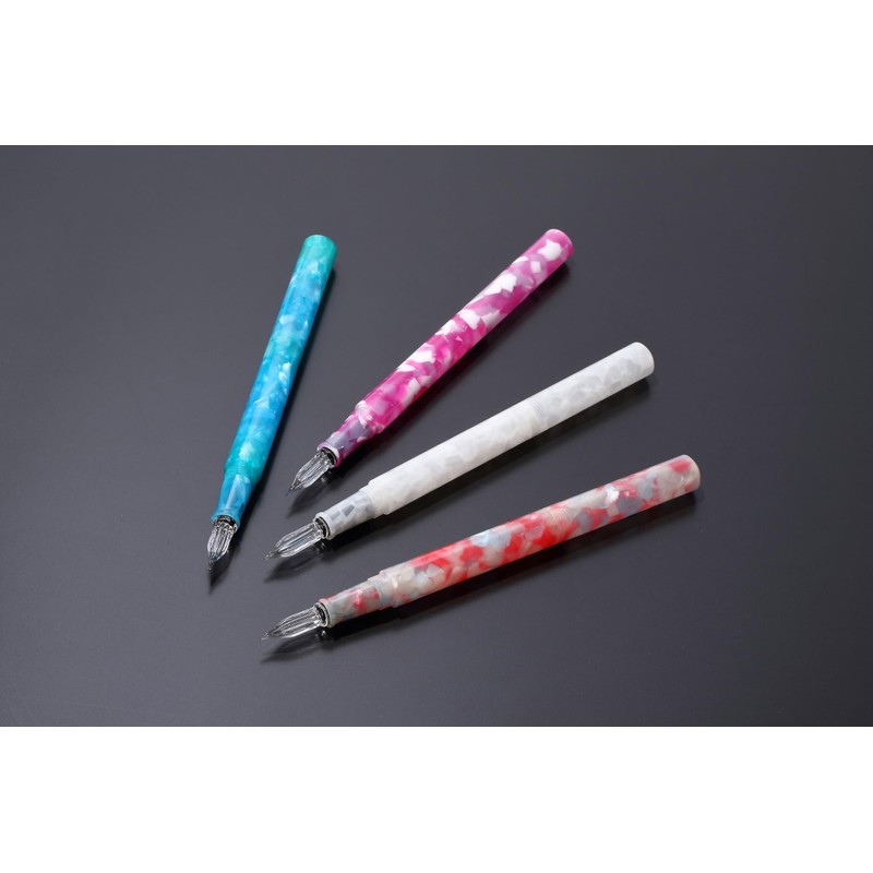 Teranishi Chemical Industry GLAAL-JR Guitar Glass Pen with Cap Aurora