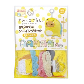 Onoeman OM1751 Sumikko Gurashi Tokage and Oka-san First Sewing Kit Tonkatsu