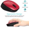 LeadsaiL Wireless Mouse for Laptop, 2.4GHz Silent USB Mouse, Slim