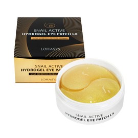 Rohasis 로하시스 스네일 액티브 하이드로겔 달팽이 눈가주름 아이패치(60매입) Rohasis Snail Active Hydrogel Eye Patch for Wrinkles around the Eyes (60 Pieces)