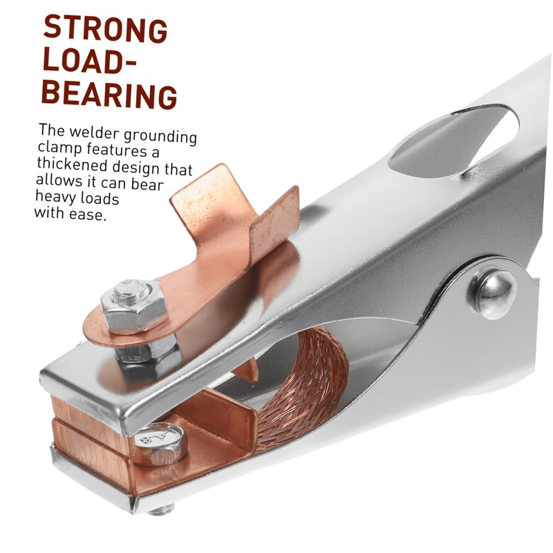 Operitacx Ground Handling Equipment Welding Clamp for Welder Welding Earth