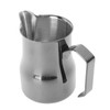 Milk Frother Cup 350ml 304 Stainless Steel Pointed Mouth Foaming