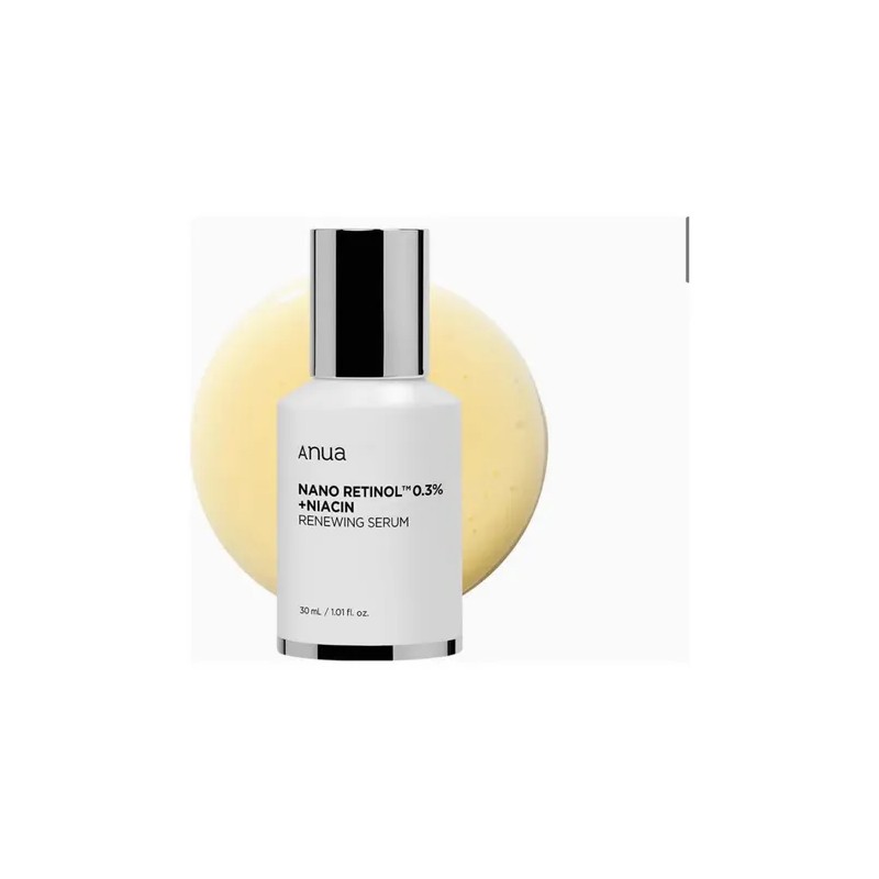 Anua Sérum Nano Retinol Niacinamida Peptidos Antiedad Facial 30ml