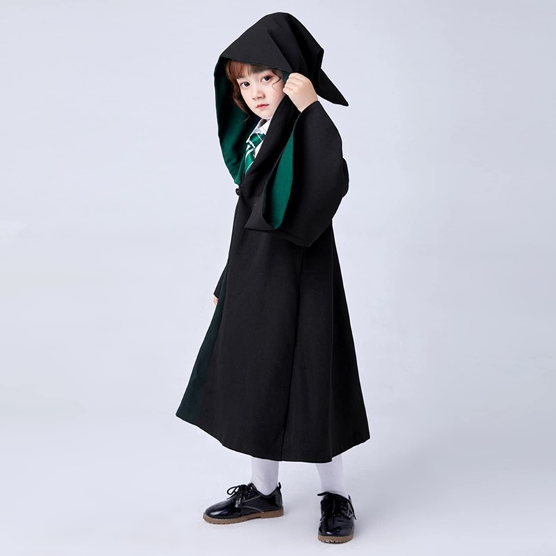 Formemory Halloween Costume, Complete Halloween Cosplay Costume, Robe, Necktie, Scarf,