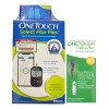 Kit 25 Tiras One Touch +35 Lancetas+lancetador+glucometro