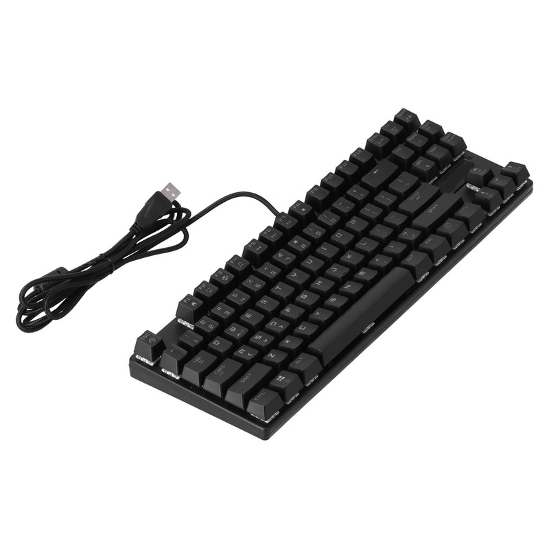MAGIC REFINER Gaming Keyboard 87 Keys Portable Durable RGB Backlit