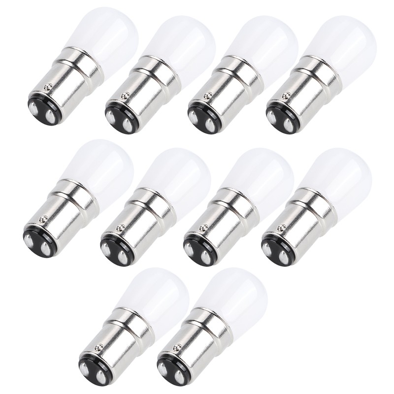 10Pcs 1.5W LED Candle Light Bulb Lamp Repalacement Parts Aceessories