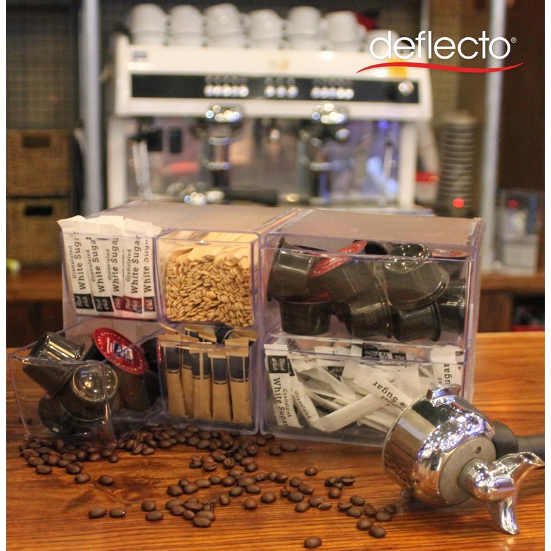 Deflecto Stackable Cube Organizer 6" x 6" x 7.5"