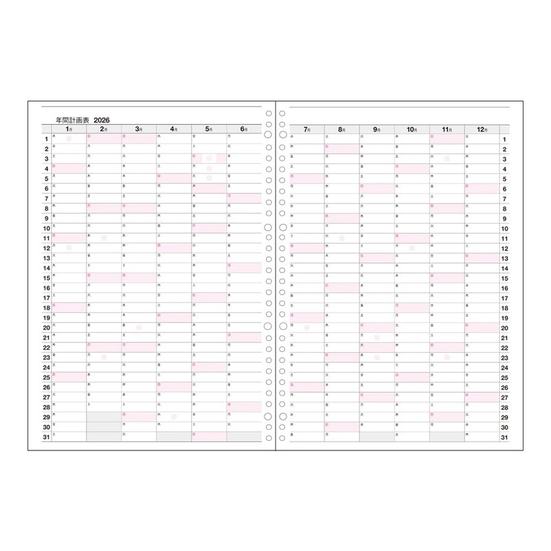 Collect Planner 2026 Weekly Planner, Weekly Diary, Vertical Wiring Binding,