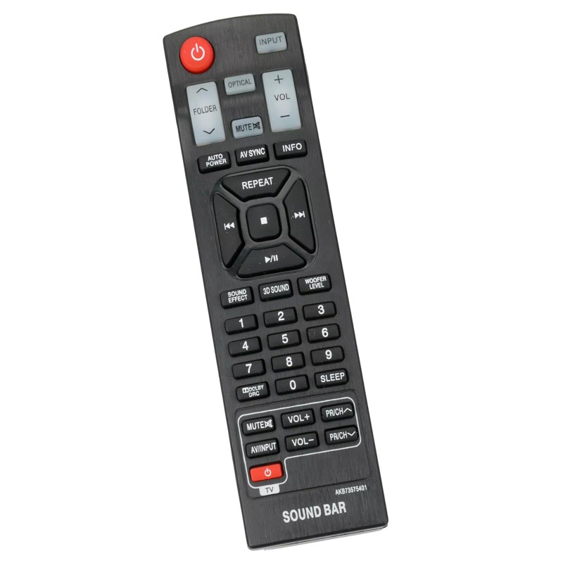 For LG AKB73575401 Replace Remote for LG Home Theater Soundbar