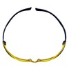 3M™ SecureFit™ 100 Safety Glasses, Blue Temples, Anti-Scratch/Anti-Fog, Yellow Lens,