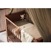 Jollein Jersey Fitted Sheet for Cradles Olive Green Pack of