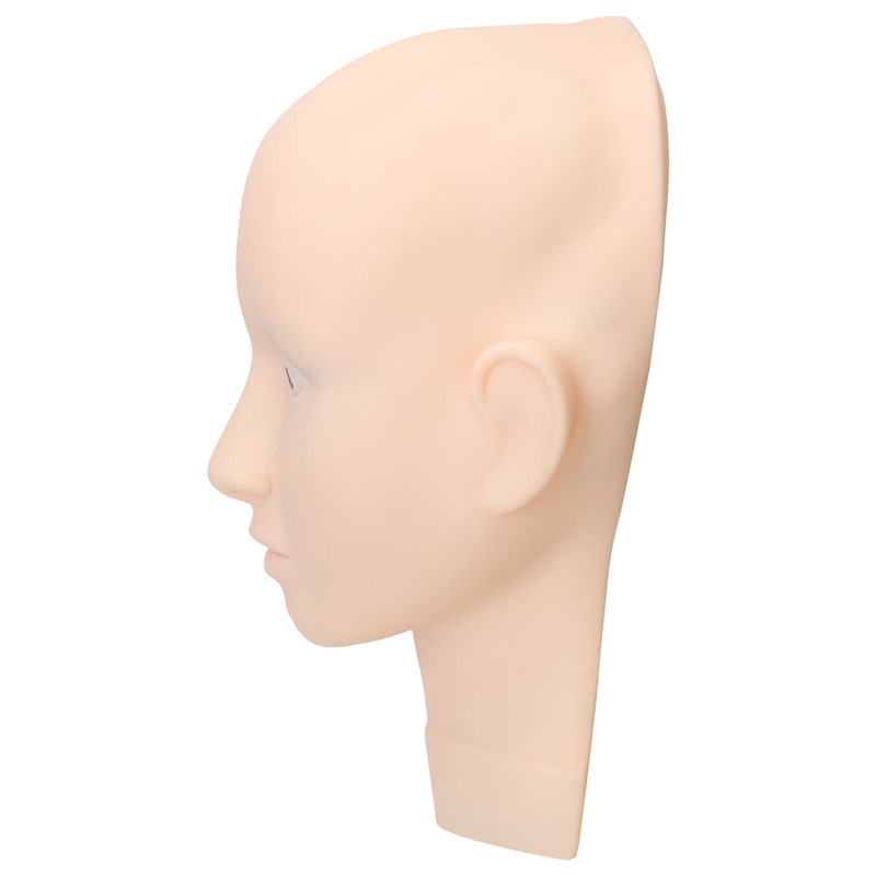 Lash Mannequin Head Safe Soft Silicone High Simulation Makeup Practice