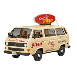 Revell Model Set 67725 VW T3 Bus "Surfer Boy": Stranger Things 1:25 Scale Unbuilt/Unpainted Plastic Model Kit With Accessories