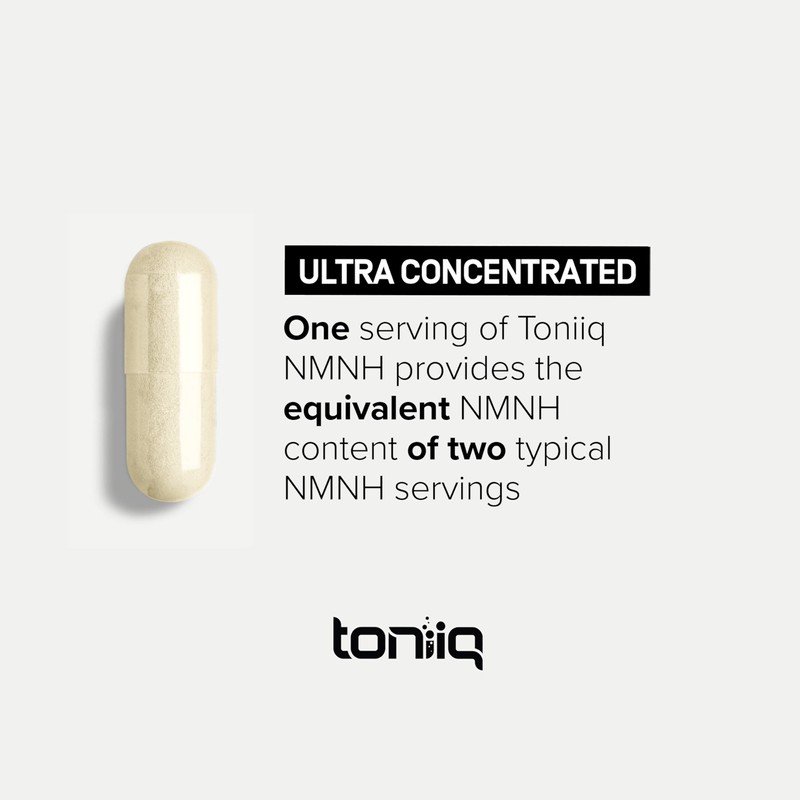 Toniiq NMNH Supplement – Clinically Studied UthPeak™ – 95% Highly