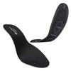 Phiten Insole, Metatarsal Support Type, Black, 9.4 - 11.0 inches