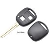 Kelay 2 button Key Fob Cover Replacement for Toyota Avensis