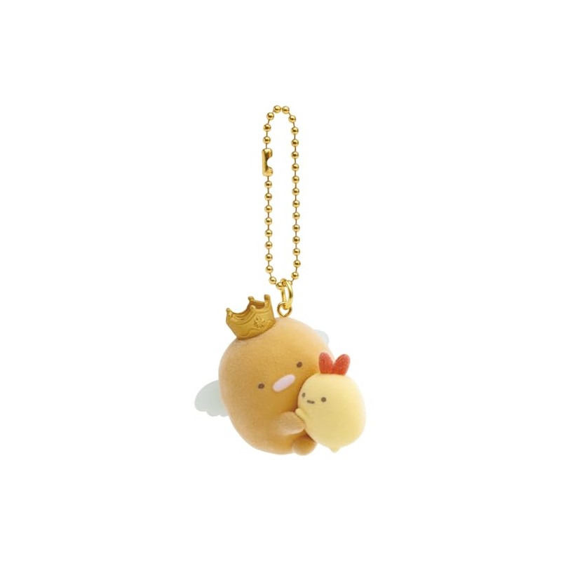 AB26203 Sumikko Gurashi Petit Sumikko Keychain Tonkatsu & Shrimp Furano