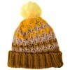 Gheri Woolen Knitted Fleece Lined Pom Pom Bobble Hat K