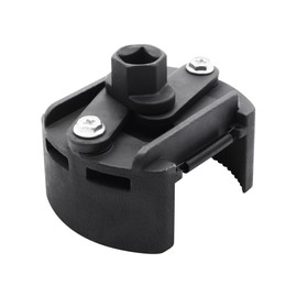 OXCANO Universal Adjustable Oil Filter Wrench Removal Tool 3.15-4.13 inch (80-105mm) 1/2" Drive