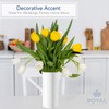 Royal Imports Flower Acrylic Vases Cylinders - Decorative Centerpiece Display