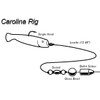 10pcs Quick Change Rigged Carolina rigs Bullet Lead rigs (10g-10pcs)