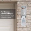 2023 Version Garage Door Remote Wireless Keyless Keypad Replacement for