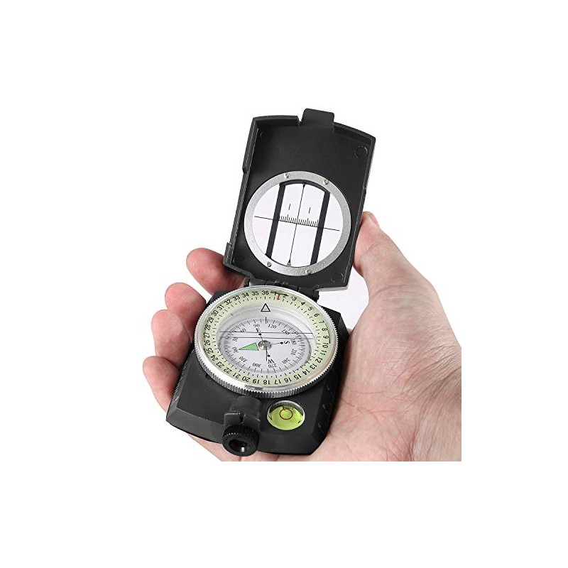 Eyeskey Brújula Militar de Supervivencia Táctica Multifuncional con Cordón y