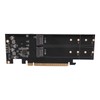 Quad M.2 NVMe to PCIe 4.0 X16 Adapter 4 Port