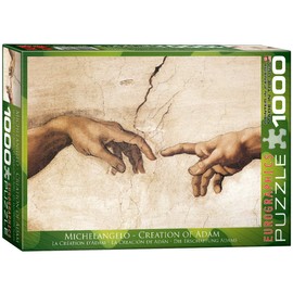 EuroGraphics Creation of Adam by Michaelangelo Puzzle (1000-Piece), 6000-2016