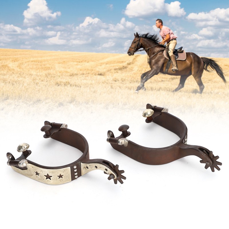 Low Carbon Steel Hand Sculpture Elegant Appearance Cowboy Horse Boot