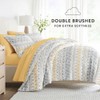 LINENS & HUTCH Bedding Bundle, Patterned Microfiber Comforter Set and