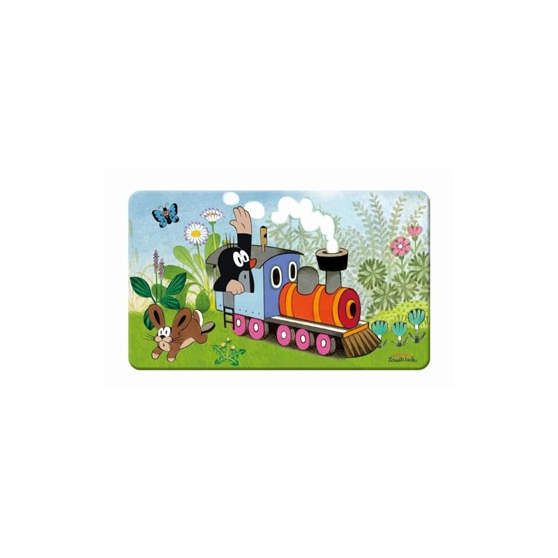 Trötsch The Little Mole Breakfast Board with Locomotive Design Melamine