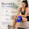 Reusable Knee Ice Pack Wrap for Hot & Cold Comfort