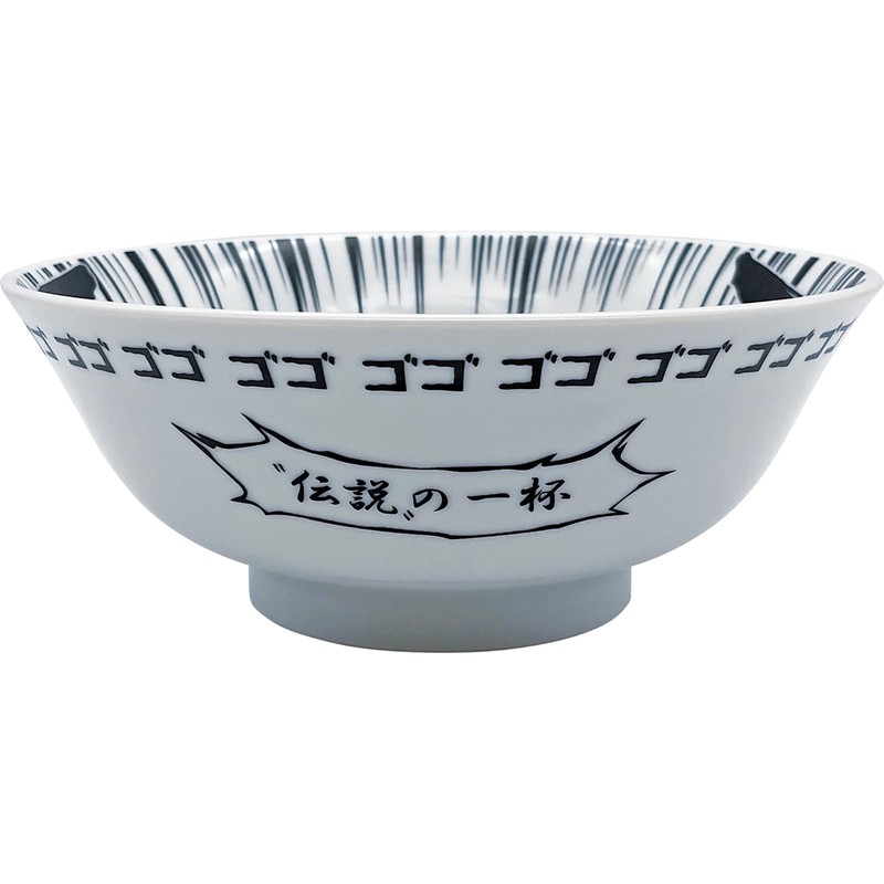 Funny Tableware Comic Ramen Bowl, Bowl, Donburi, Approx. Diameter 19