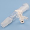 Labasics Glass Adapter, Vacuum Borosilicate Vertical Glass Adapter Removal, Vacuum
