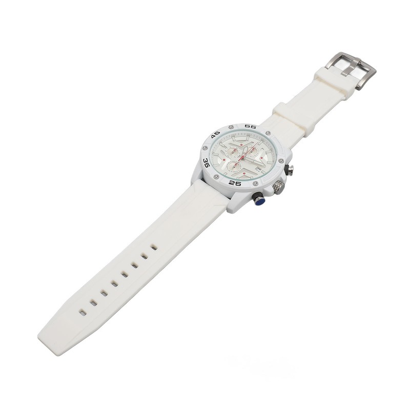 Waterproof Chronograph Watch Fashion Casual Mechanical Silicone Calendar Business Watch