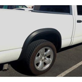 ABS Fender Flares PREMIUM ABS FENDER FLARES 02-08 DODGE RAM 1500 - PAINTABLE - 4 PCS