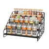 Bunoxea Spice Rack Kitchen Cabinet Organizer,4 Tier Countertop Spice Rack,Tier