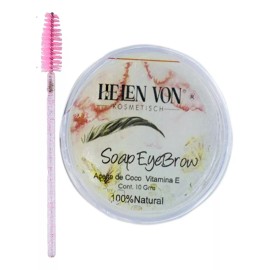 Helen Von Jabón Artesanal Para Cejas Efecto Planchado Natural