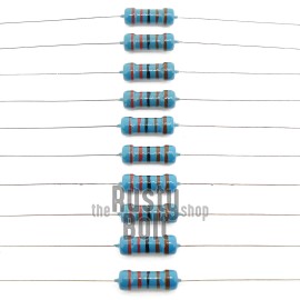 The Rusty Bolt Shop Resistors - 1/2 w (0.5 watt) - 2.2K ohm - 1% Tolerance - Metal Film - New - 10