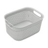 JVL 13-384IG Droplette Design Plastic Storage Box, 3.3Litre, 12 x